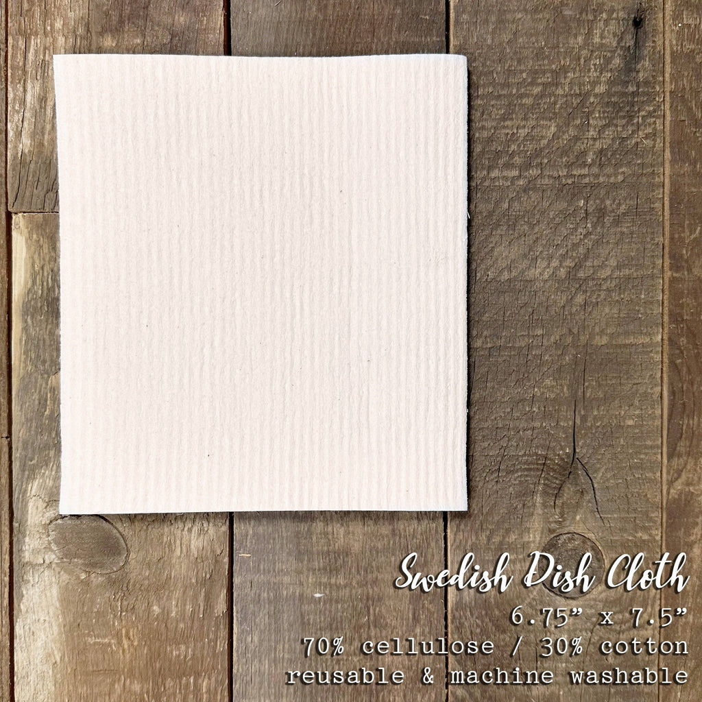 Life is Better Small Town Debary FL -  Swedish Dish Cloth