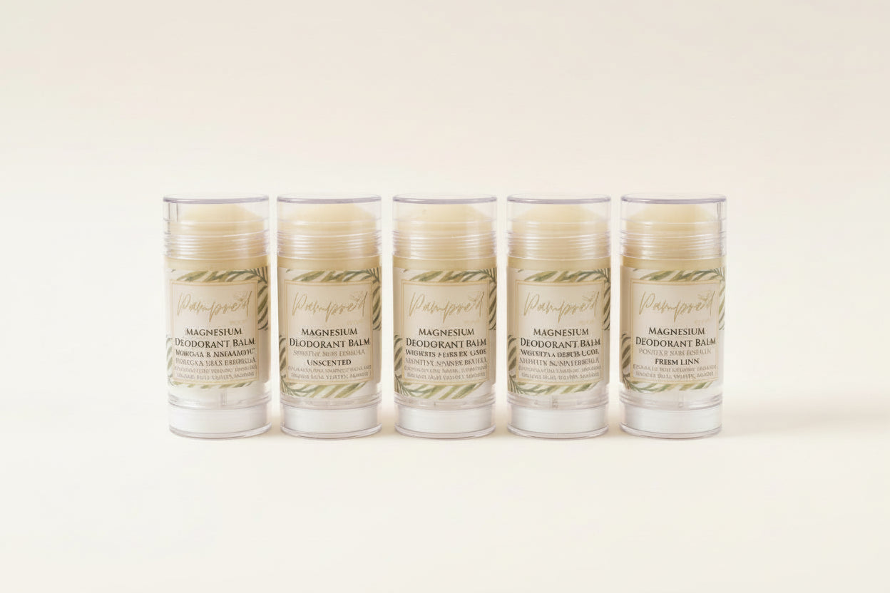 Magnesium Deodorant Balm – Aluminum-Free, Baking Soda-Free | Pampre’d