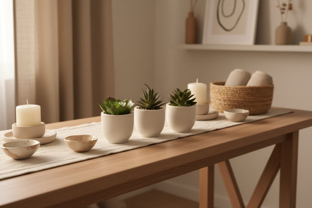 3.5" Potted Cactus – Faux Succulent Botanical Décor