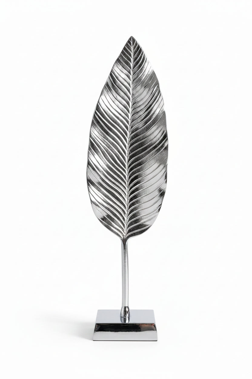 Silver Leaf Sculpture