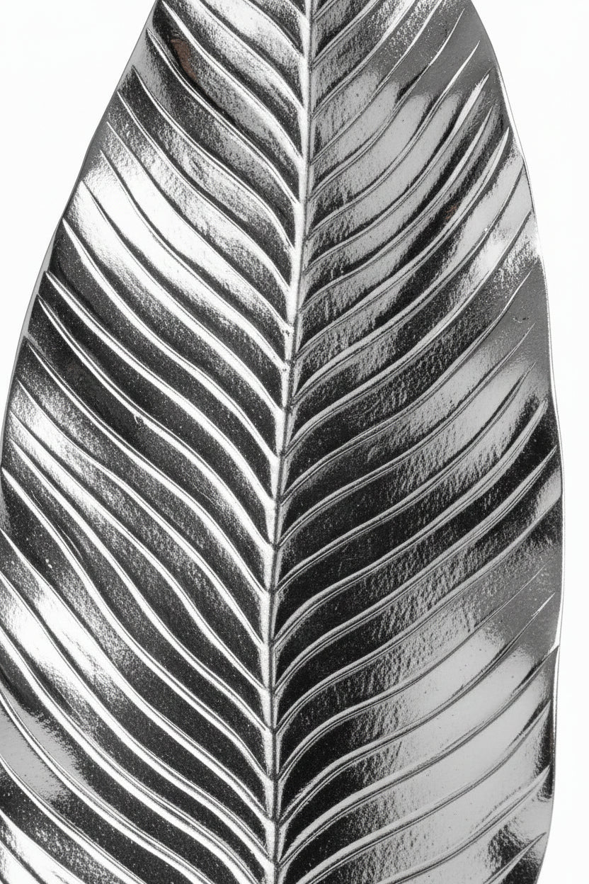 Silver Leaf Sculpture