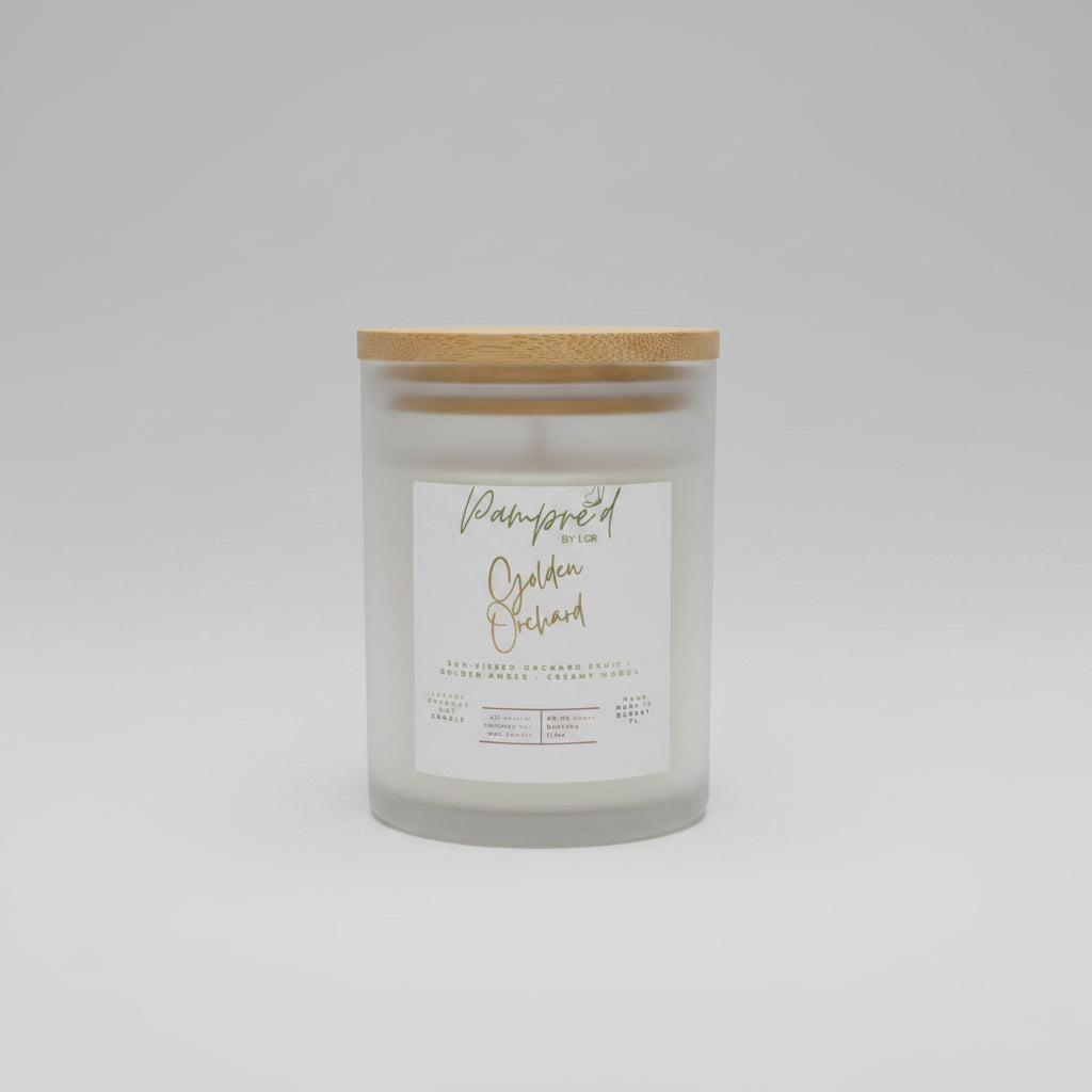 Golden Orchard™ | Luxury Coconut Soy Candle
