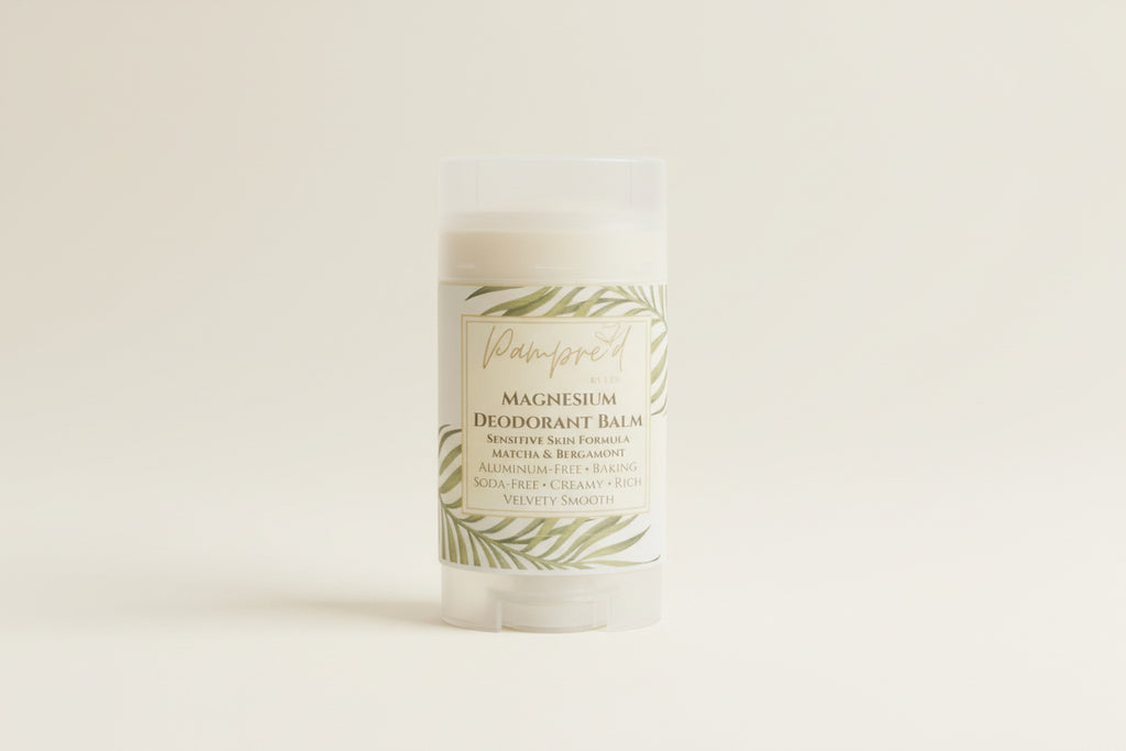 Magnesium Deodorant Balm – Aluminum-Free, Baking Soda-Free | Pampre’d