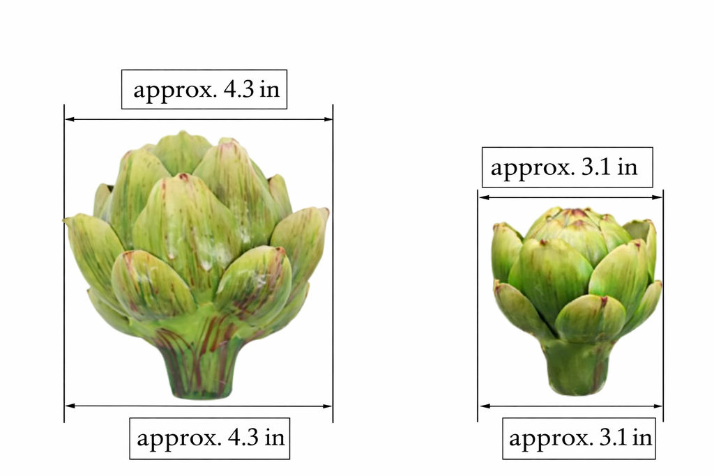 Decorative Faux Artichoke | Small & Large