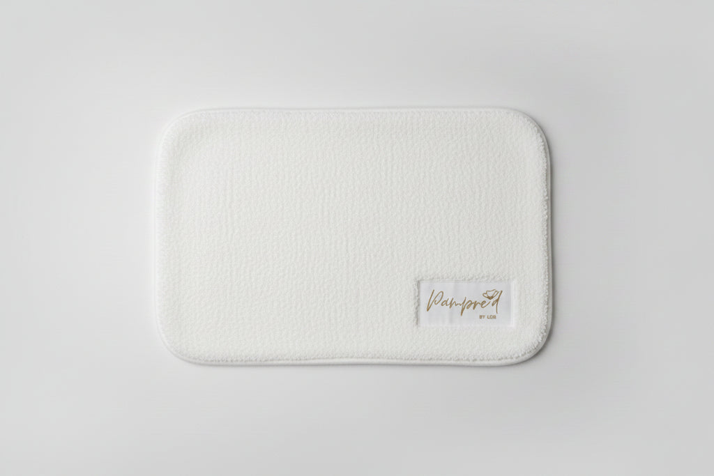 Pampre'd by LGR Plush Bath Mat – Luxury 100% Cotton European Collection