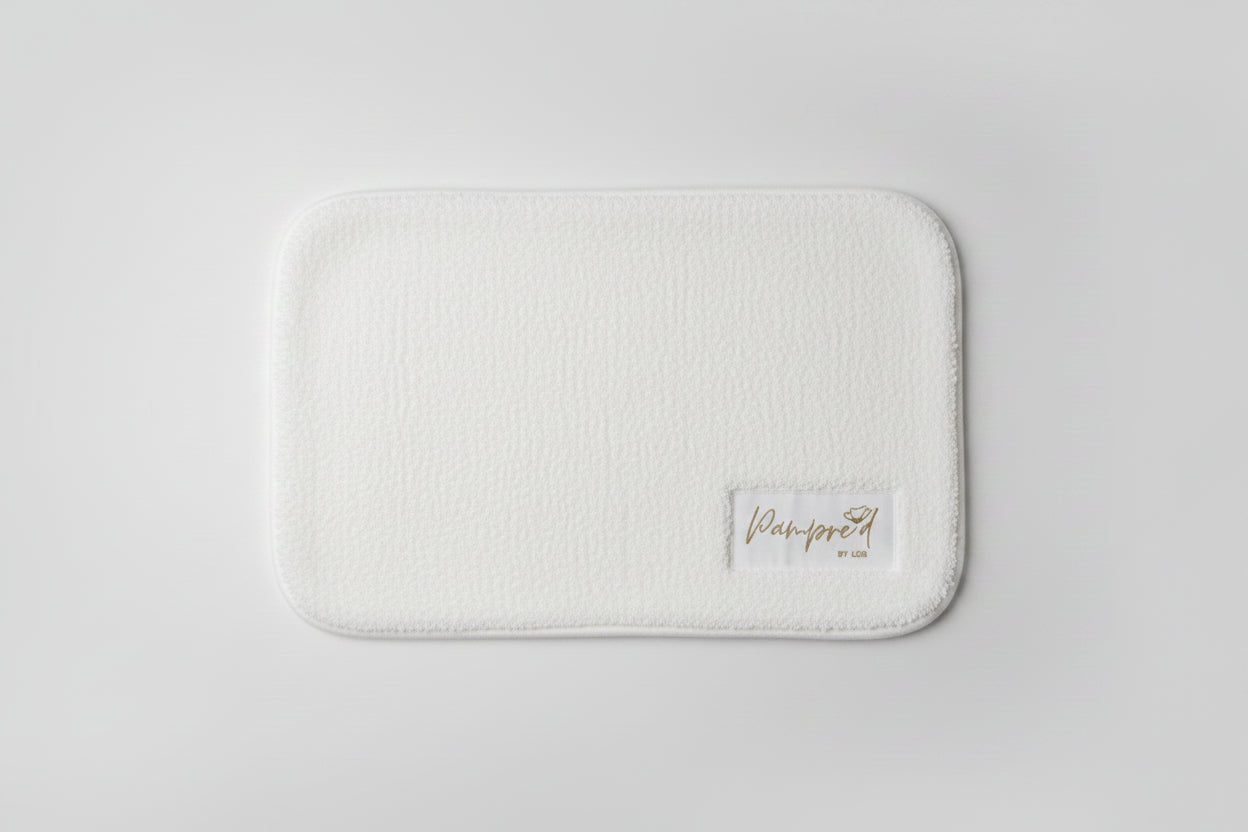 Pampre'd by LGR Plush Bath Mat – Luxury 100% Cotton European Collection