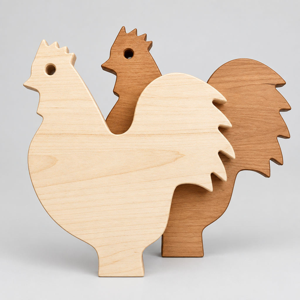 Rooster Cheese Board