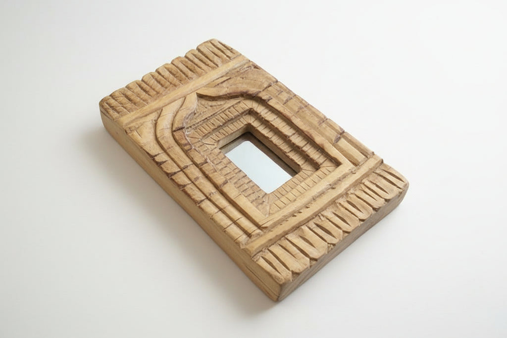Rectangular Wooden Carved Mirrors