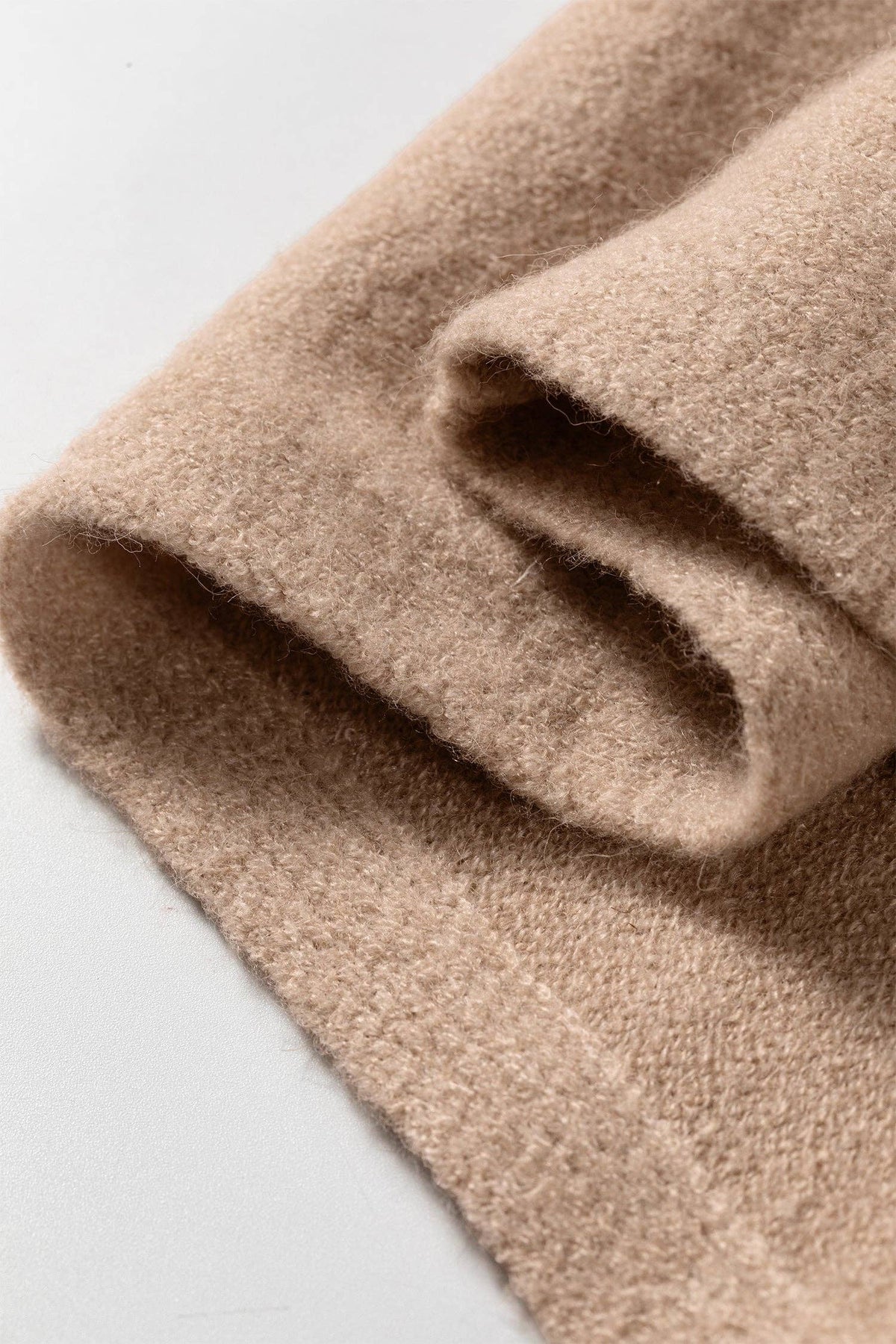 Mock Neck Ribbed Short Sleeve Sweater Top