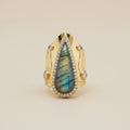 PHOEBE´S - Precious Stone Ring: Labradorite