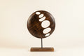 Mango Wood Circle Sculpture