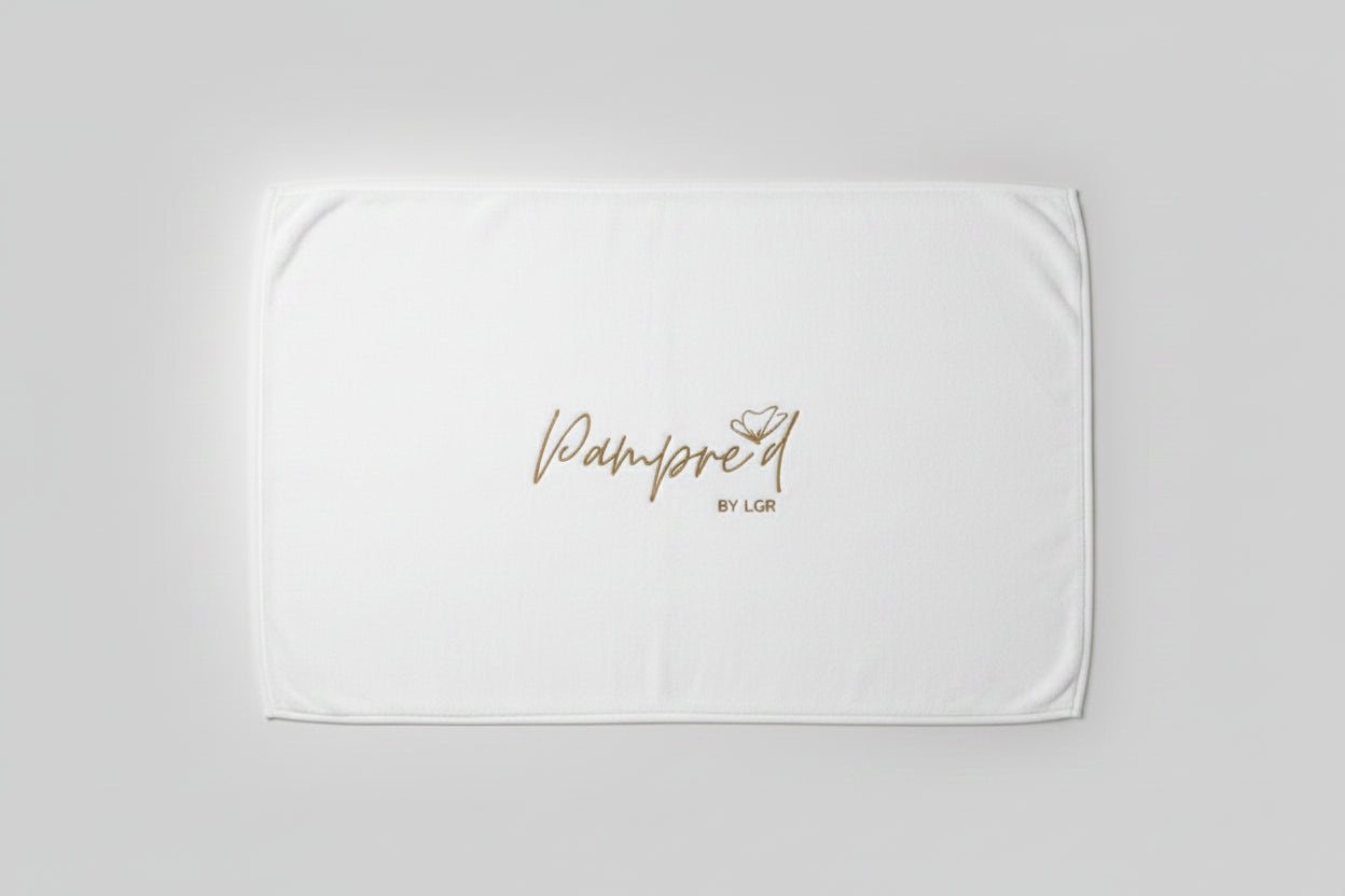 Pampre'd by LGR Luxury Jacquard Bath Mat