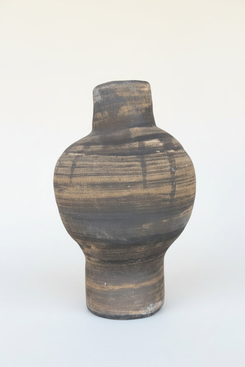 Small Gourd Brown Vase