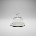 Glass and Stone Decorative Cloche