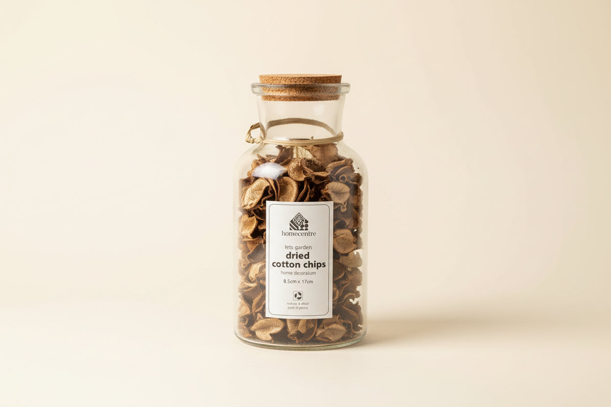 Dried Floral Jar Decor