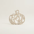 Scroll White Pumpkin | 8.75 x 10 x 1.25"