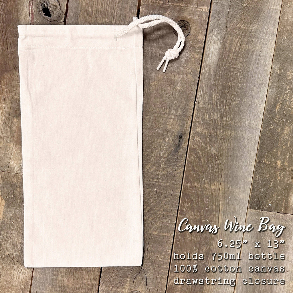 Life is Better Small Town DeBary FL Canvas Wine Bag