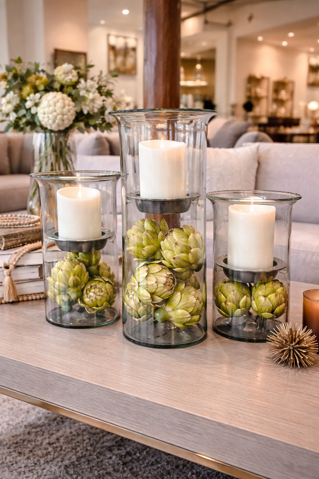 Decorative Faux Artichoke | Small & Large