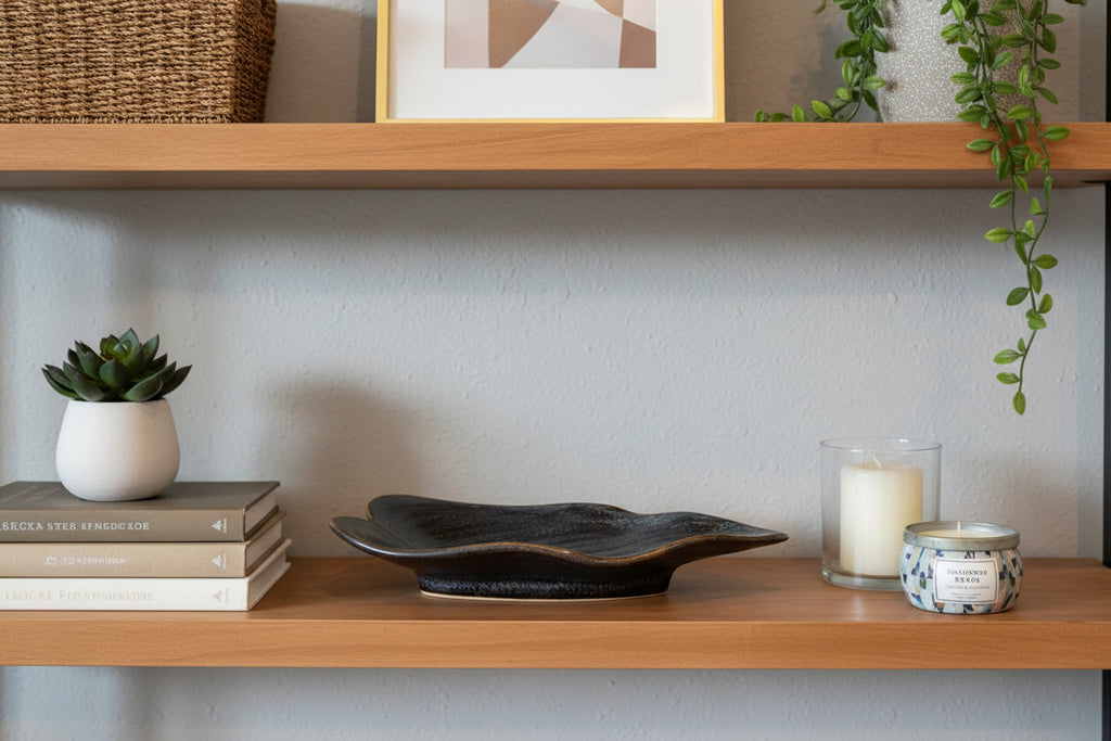 Begonia Leaf Tray, Ceramic | Small