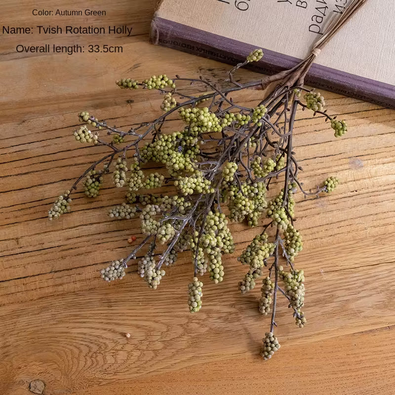 Autumn Colored Berry Stems
