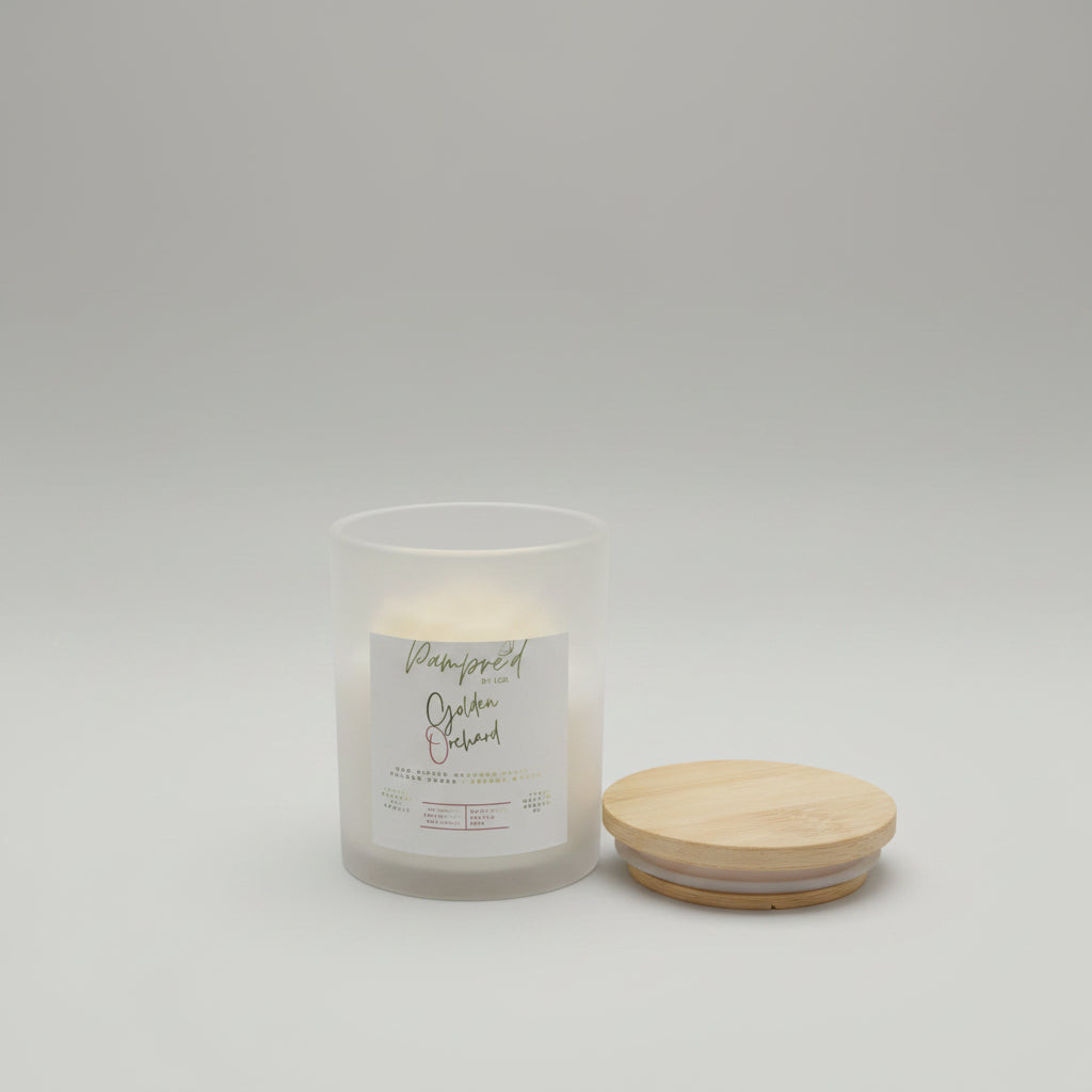 Golden Orchard™ | Luxury Coconut Soy Candle