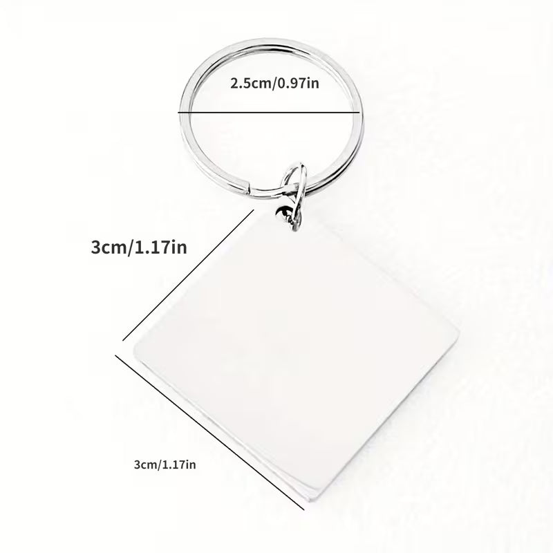 Thrifting is My Therapy Stainless Steel Keychain