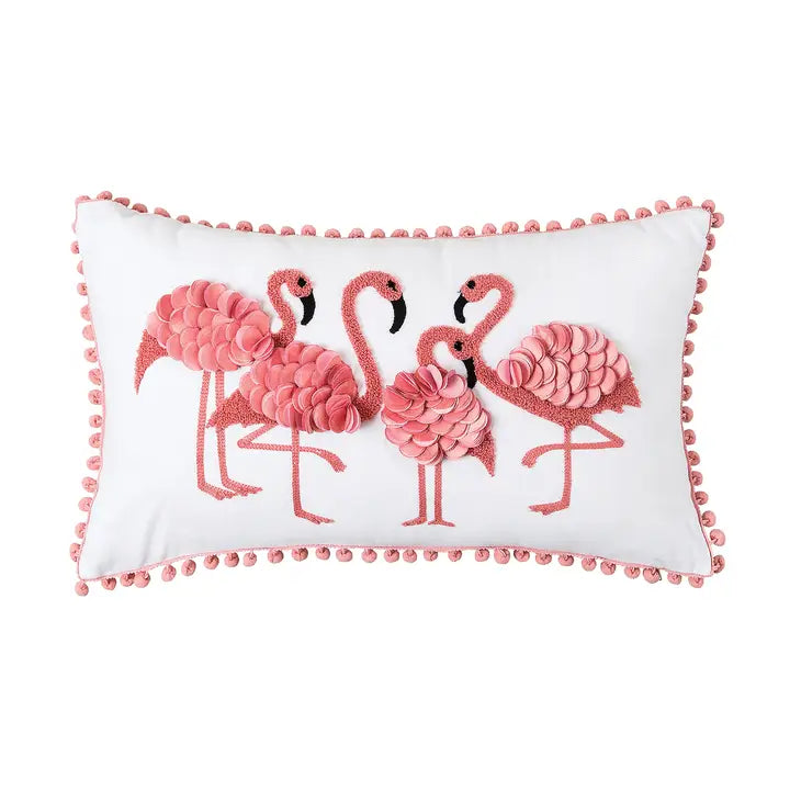 Flamingo Throw Pillow