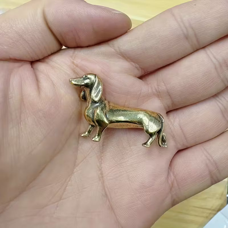Handmade Lost Wax Dachshund