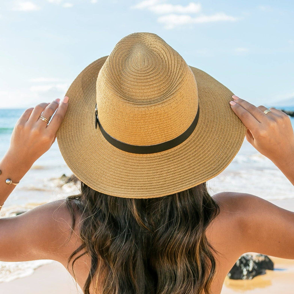 Drawstring Panama Hats