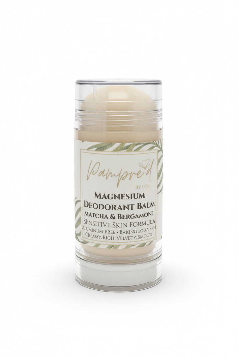 Magnesium Deodorant Balm – Aluminum-Free, Baking Soda-Free | Pampre’d