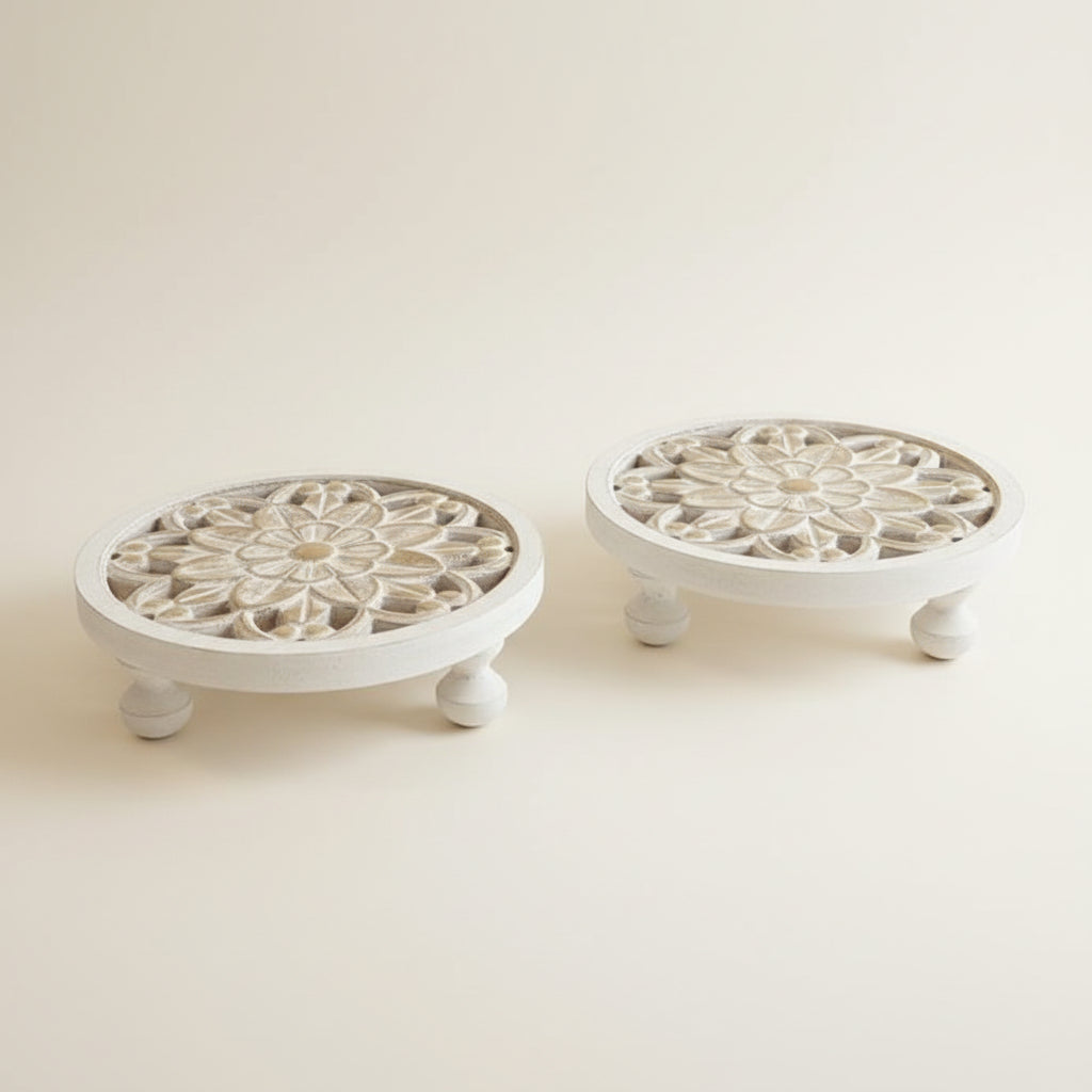 Floral Cut-Out Risers