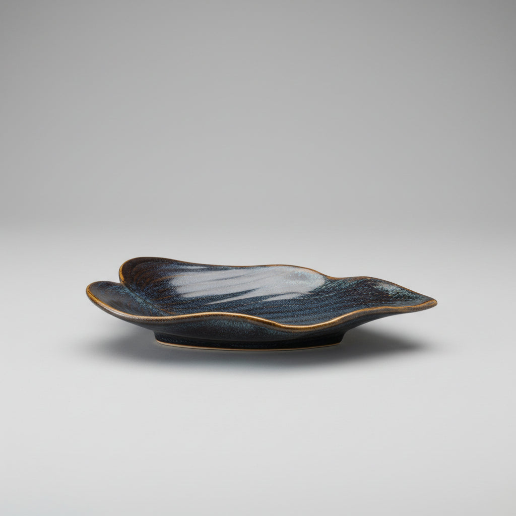 Begonia Leaf Tray, Ceramic | Small