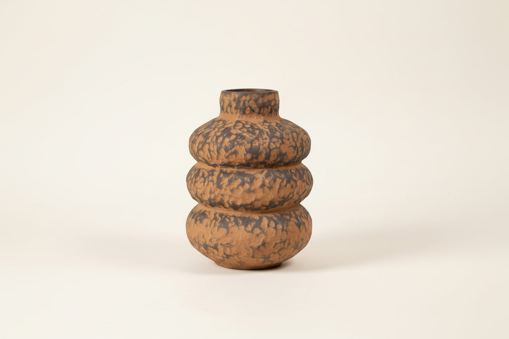 Three Tier Coiled Vase