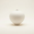 Primavera Round White Vase