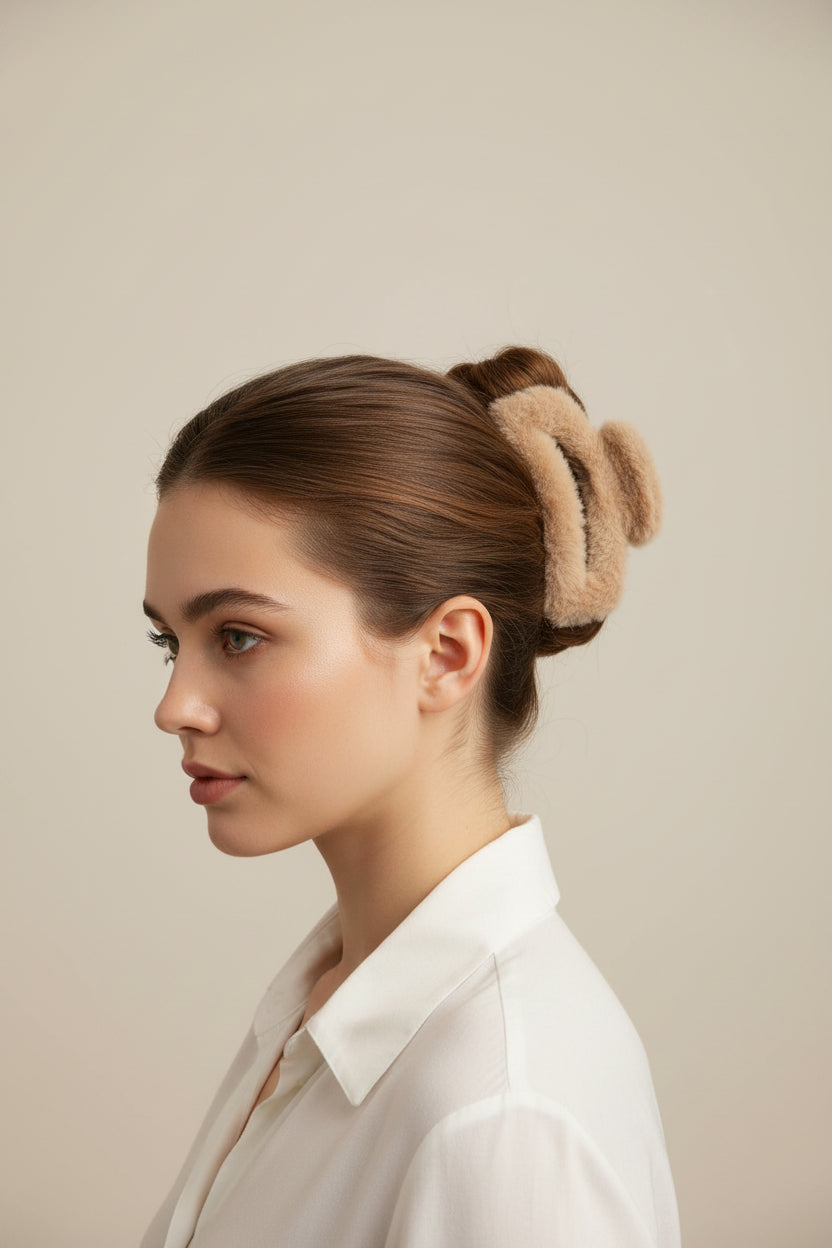 Plush Large Squared Hair Claws