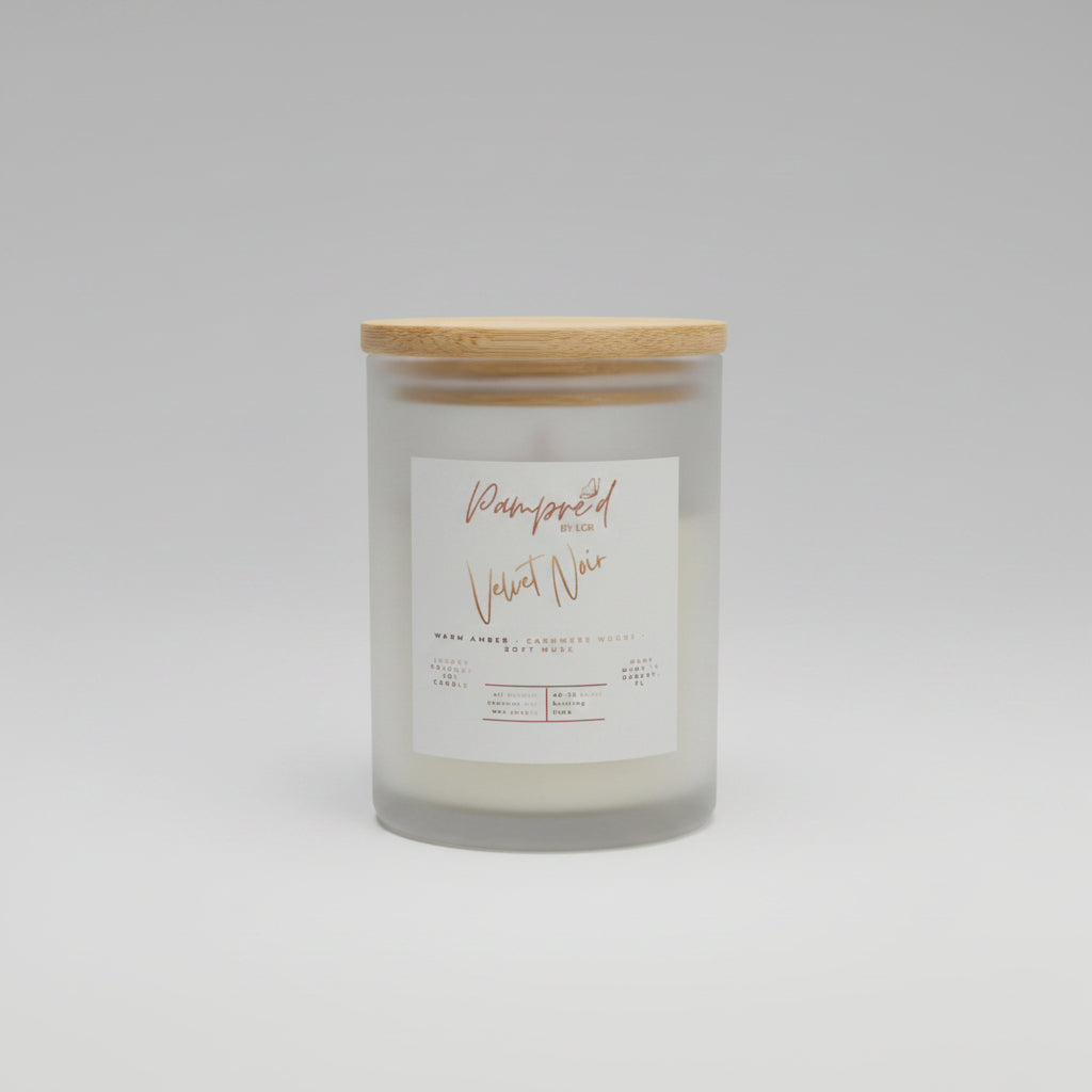 Velvet Noir™ | Luxury Coconut Soy Candle