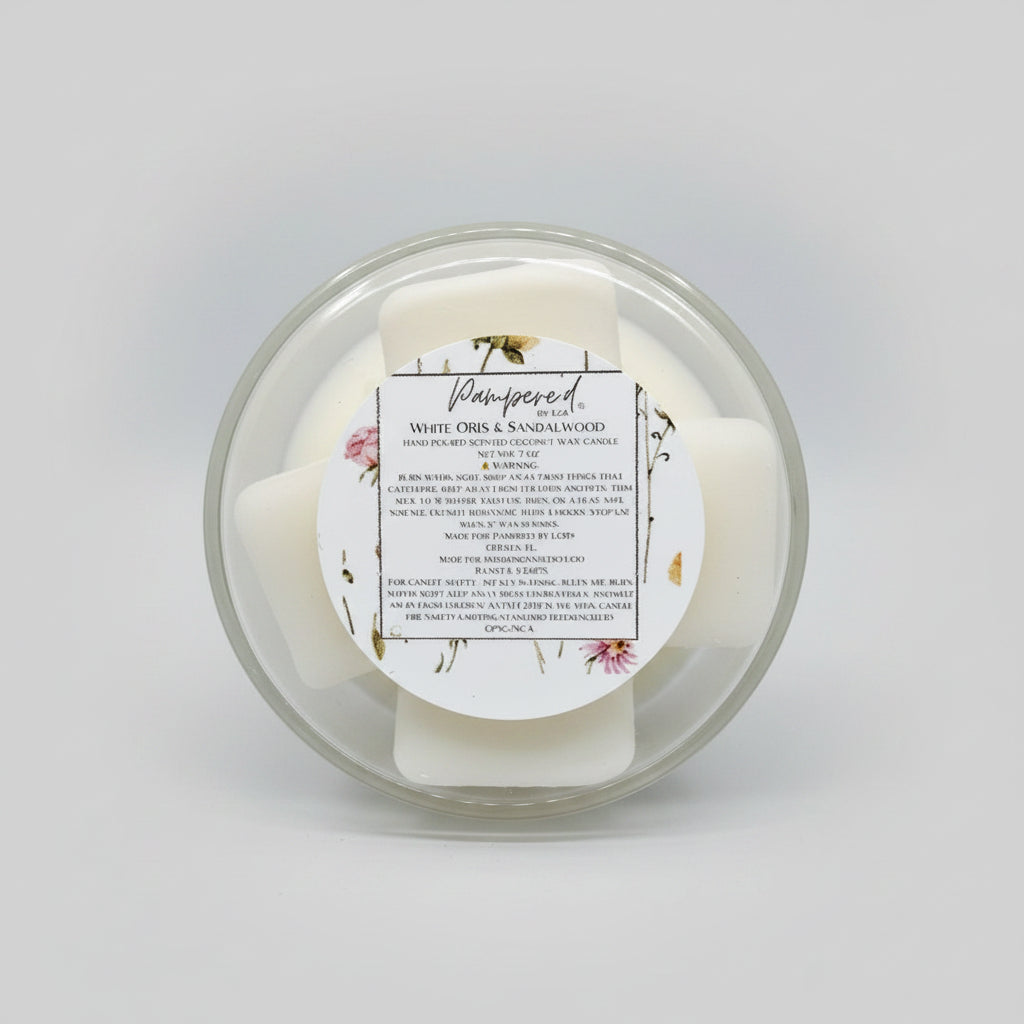 Pampre'd by LGR | White Orris & Sandalwood Wax Melts