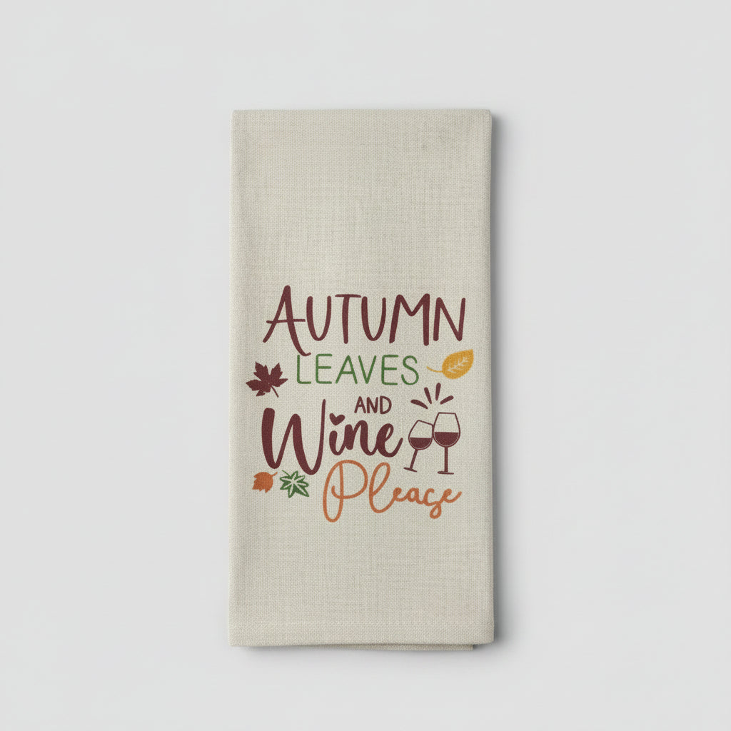 Fall & Harvest Tea Towel