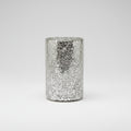 Silver Crackled Vase