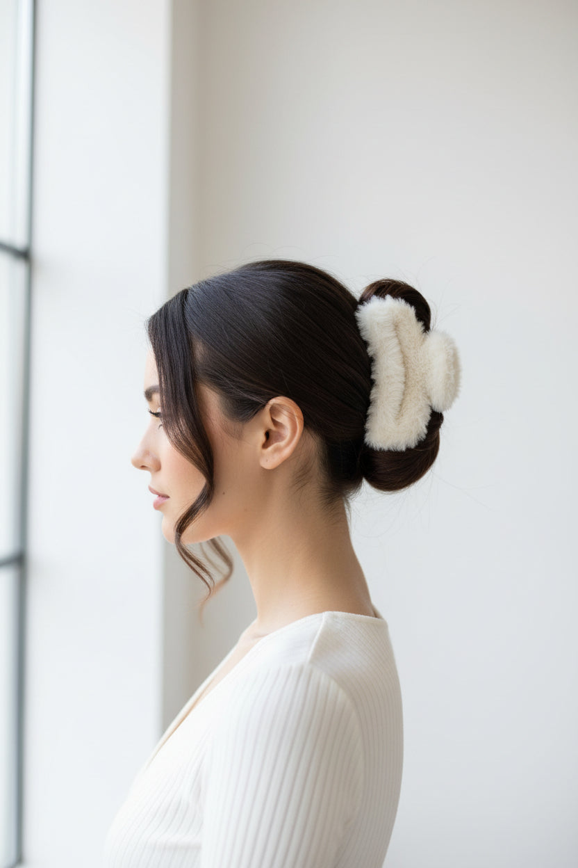 Plush Large Squared Hair Claws