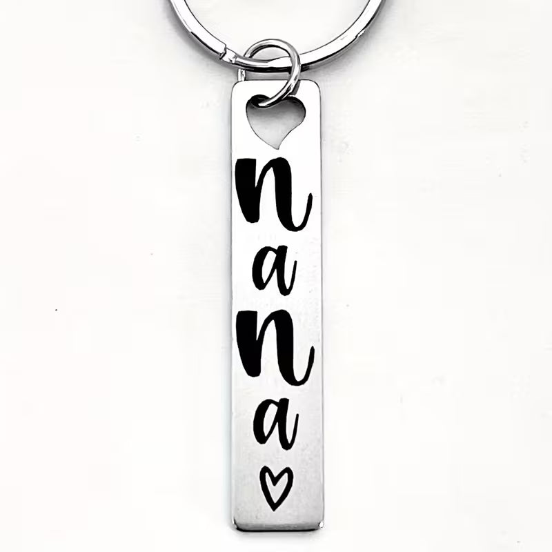 Grandma Stainless Steel Keychains