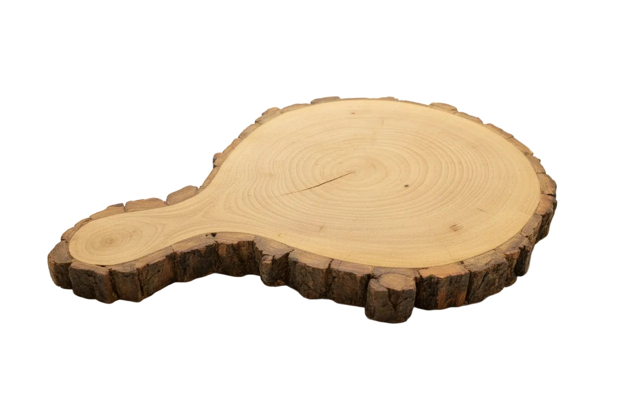 Rustic Bark Cutting Boards