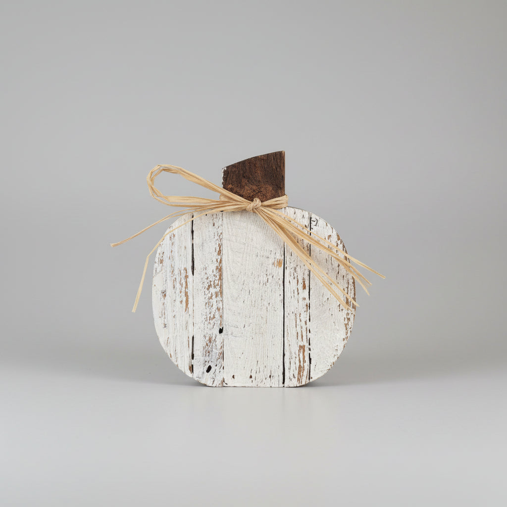 Small Wooden Pumpkin