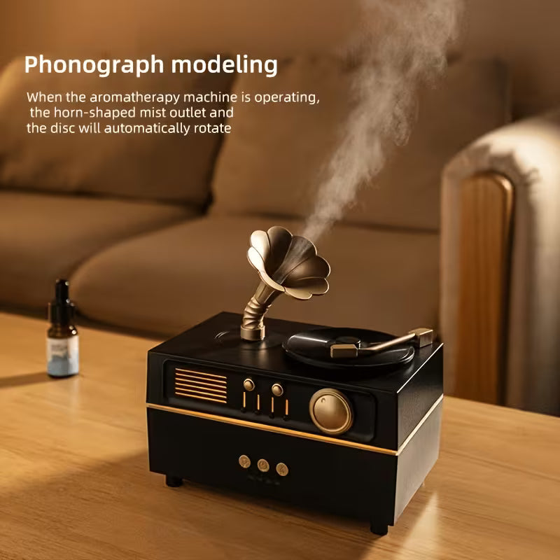 Vintage Record Player USB Humidifier