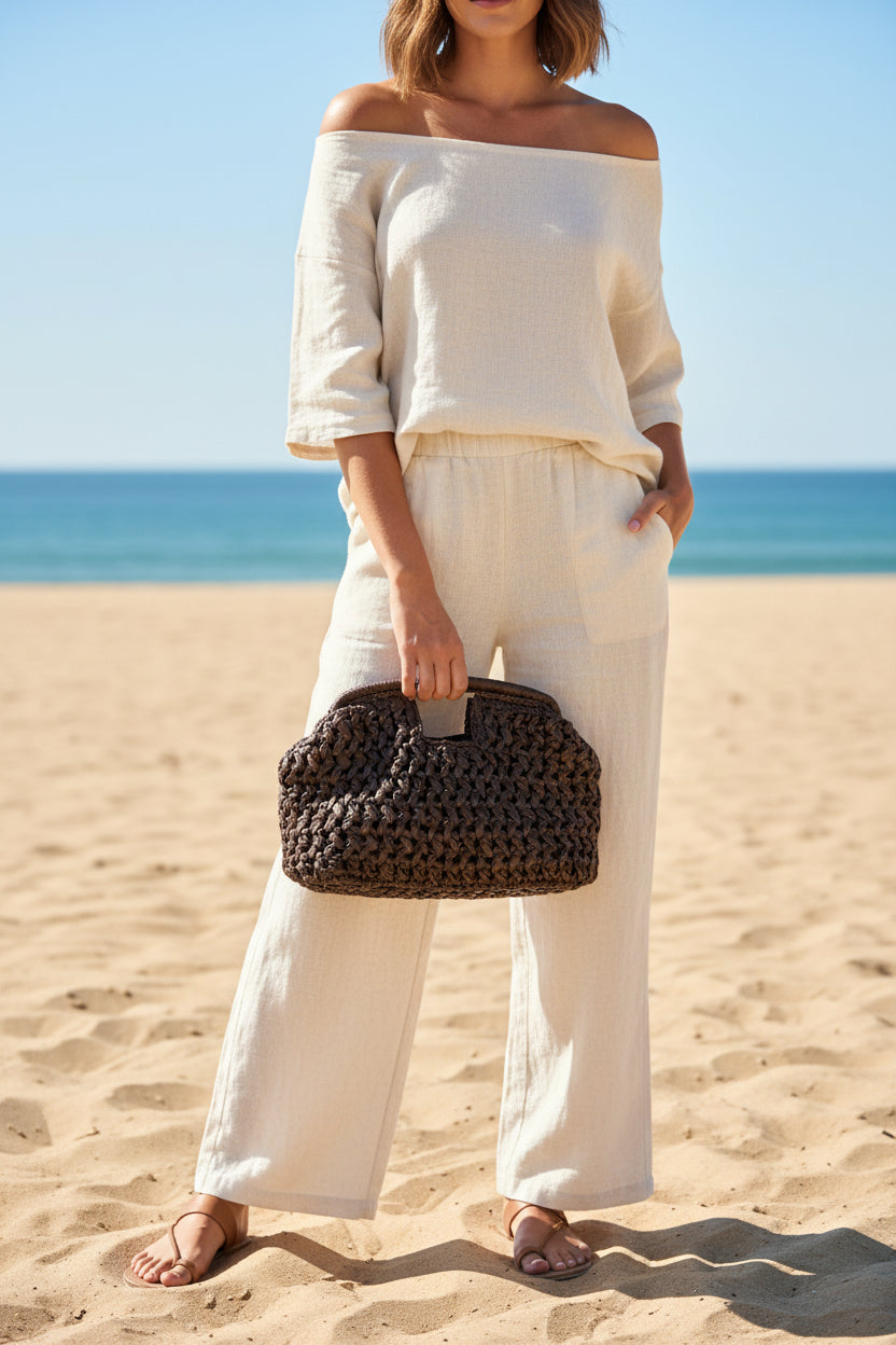 Woven Summer Beach Bag