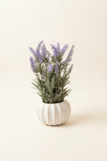 Lavender in Small Glossy Vase