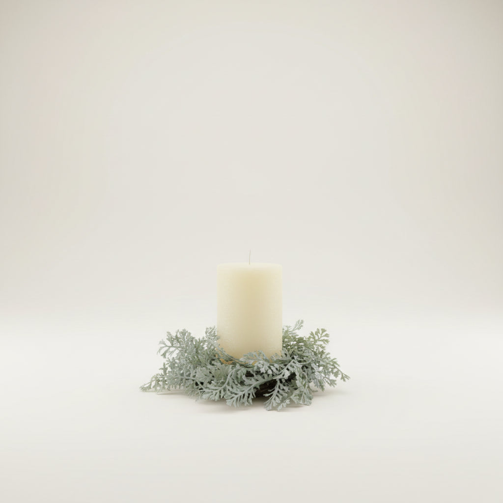 Candle Ring - Dusty Miller