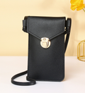 Pu Leather Phone Crossbody Wallet