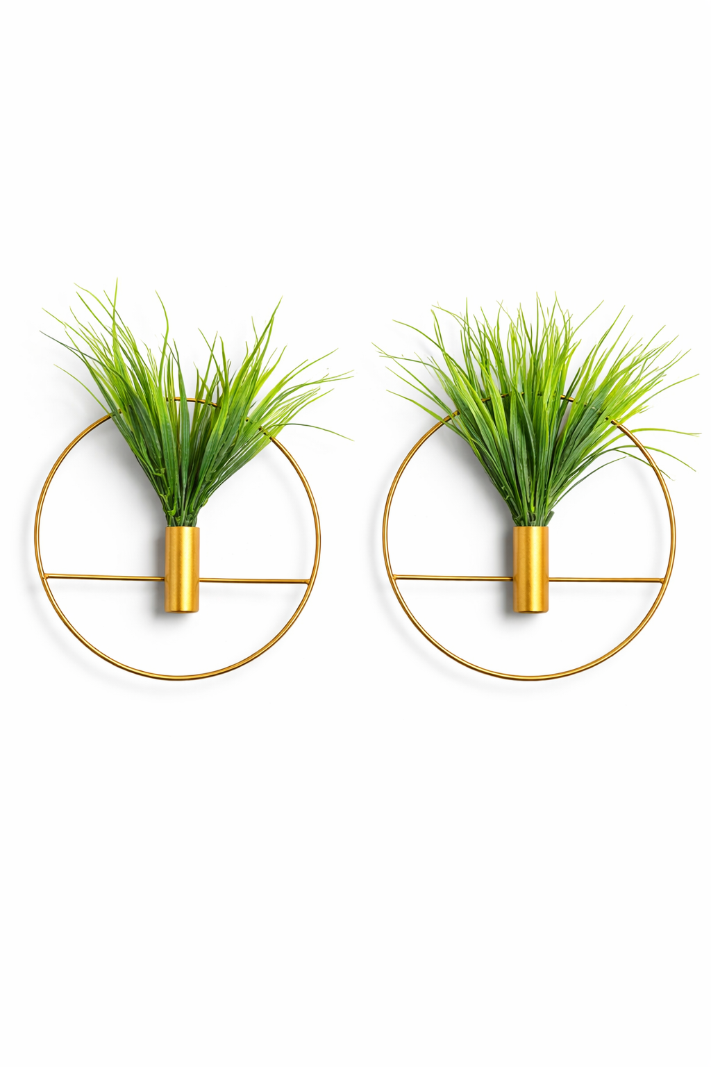Modern Gold Wall Planter – Set of 2