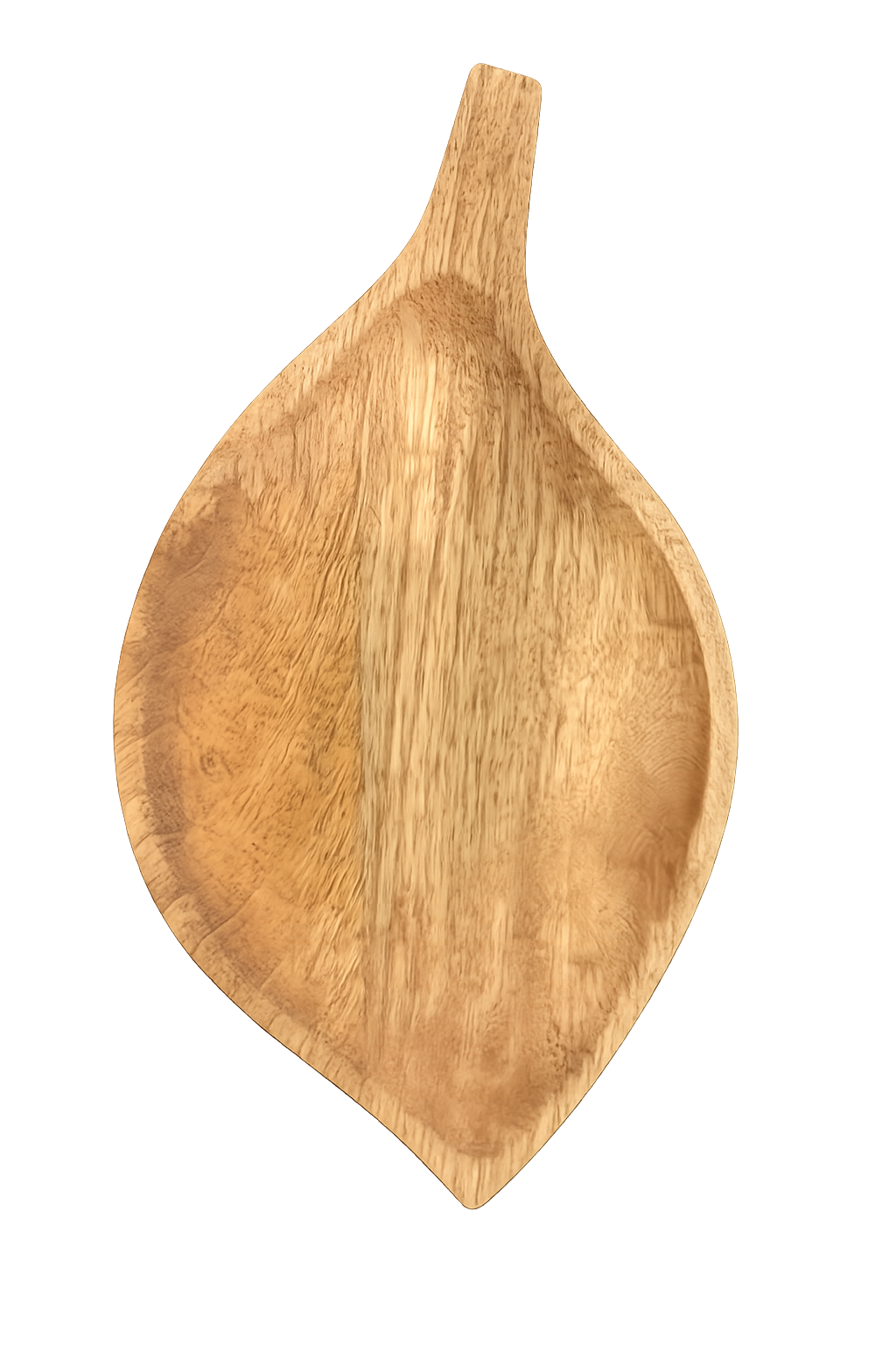 Small Mango Wood Leaf Tray
